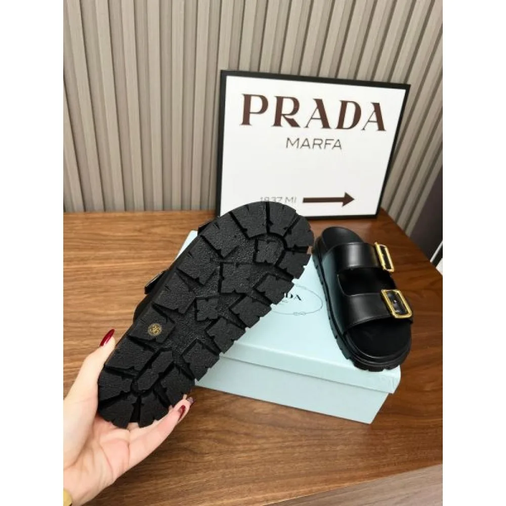 2026 今季買い逃した人必見! PRADA プラダ レディーススリッパ 商品画像 9