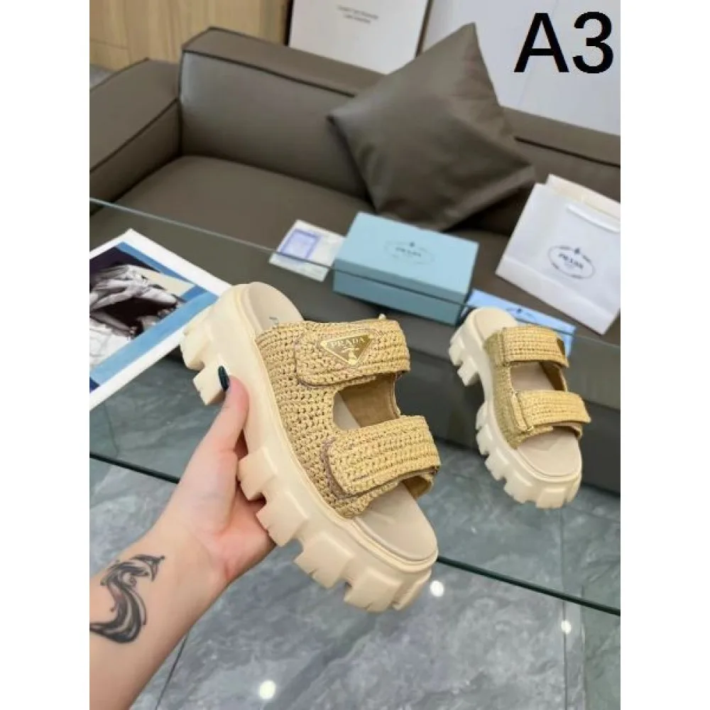 2026 色気のあるスタイルに仕上げ PRADA プラダ レディーススリッパ 商品画像 3