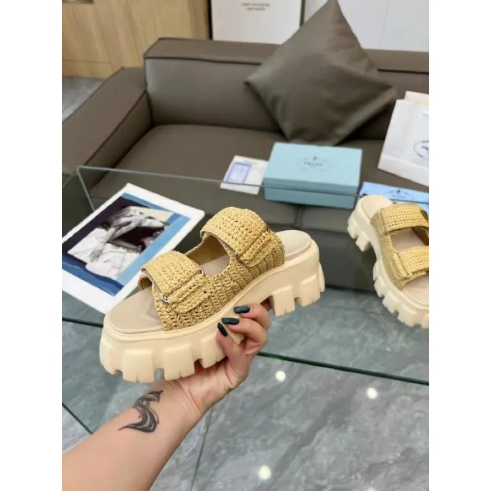 2026 色気のあるスタイルに仕上げ PRADA プラダ レディーススリッパ 商品画像 7