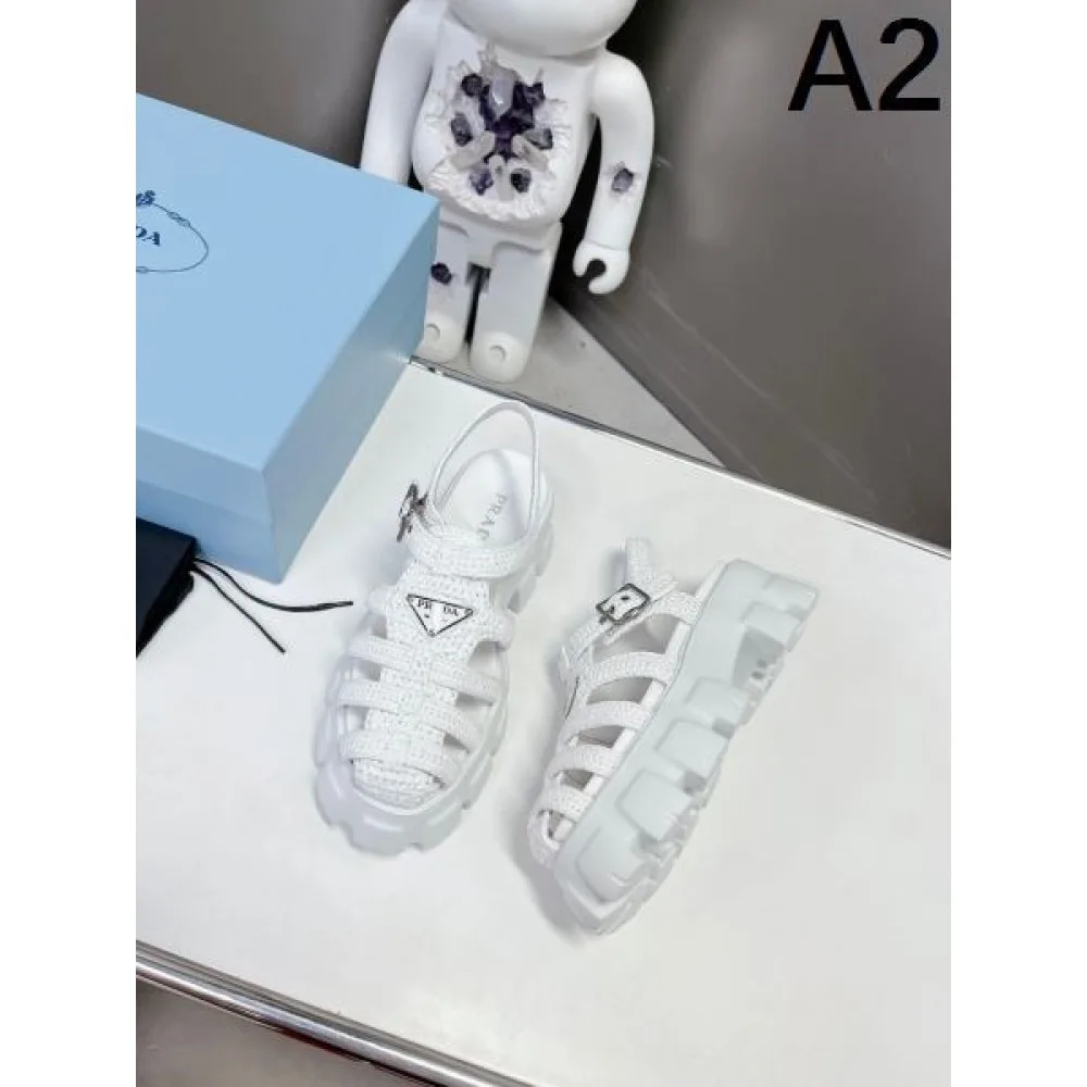 2026 肌触りの良い着心地抜群新作 PRADA プラダ レディースサンダル 商品画像 2