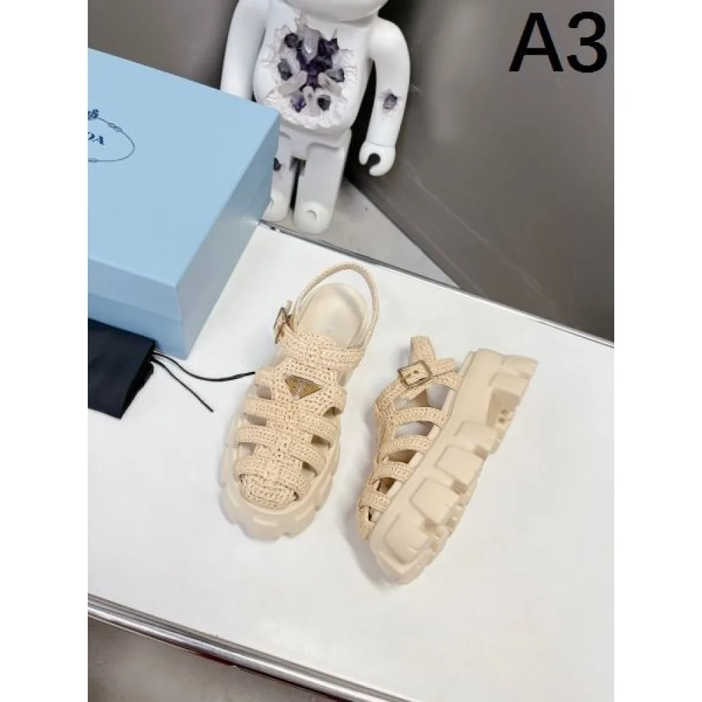 2026 肌触りの良い着心地抜群新作 PRADA プラダ レディースサンダル 商品画像 3