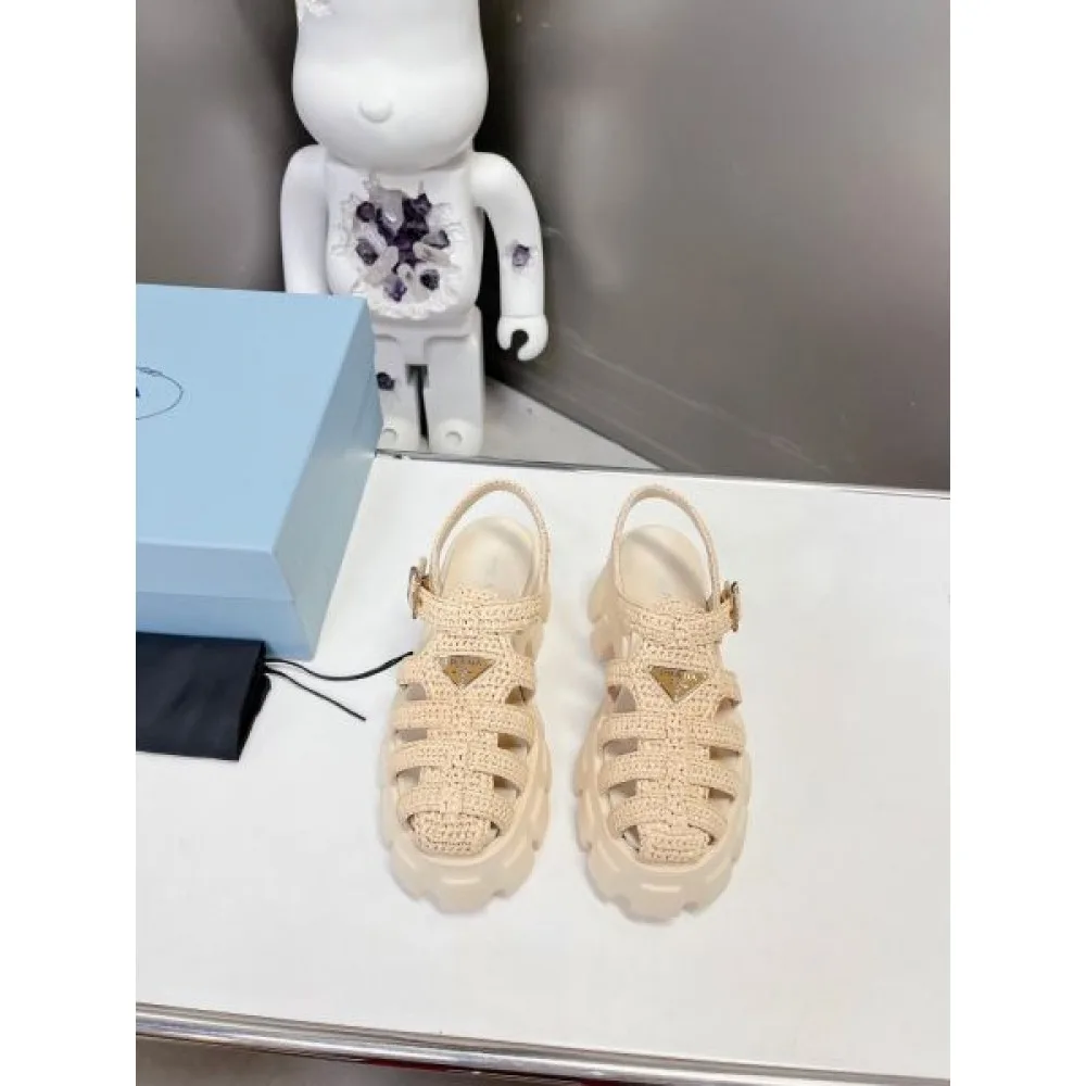 2026 肌触りの良い着心地抜群新作 PRADA プラダ レディースサンダル 商品画像 4