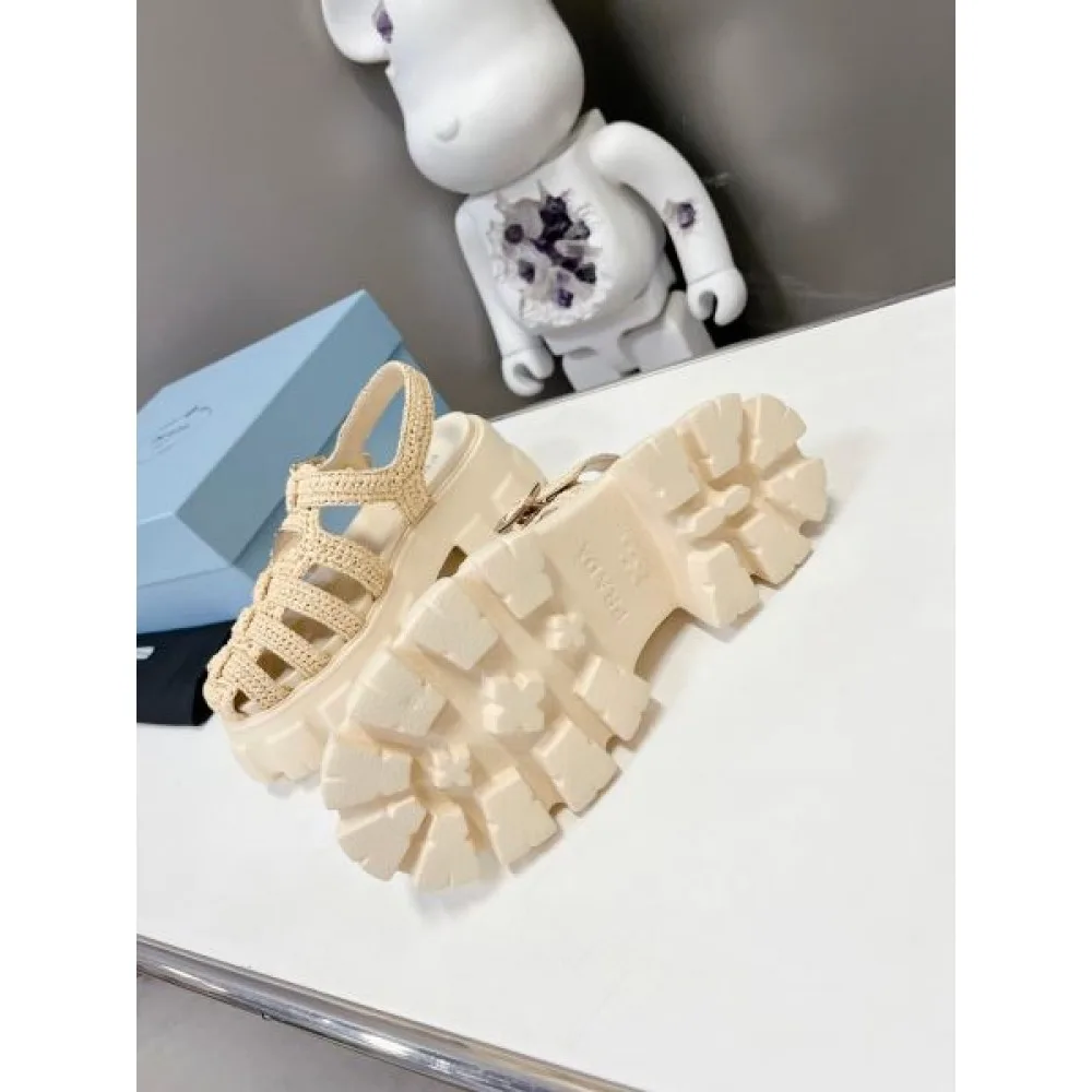 2026 肌触りの良い着心地抜群新作 PRADA プラダ レディースサンダル 商品画像 9