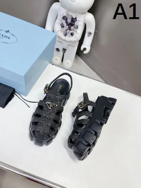2026 肌触りの良い着心地抜群新作 PRADA プラダ レディースサンダル 商品画像 10