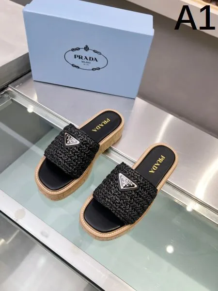 2026 抜け感のあるスタイルが完成 PRADA プラダ レディーススリッパ 商品画像 10