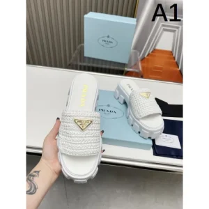 2026 カジュアルスタイルを軽快に PRADA プラダ レディーススリッパ 商品画像 1