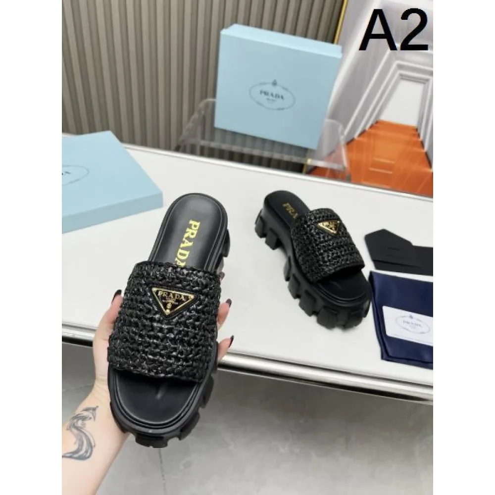 2026 カジュアルスタイルを軽快に PRADA プラダ レディーススリッパ 商品画像 2