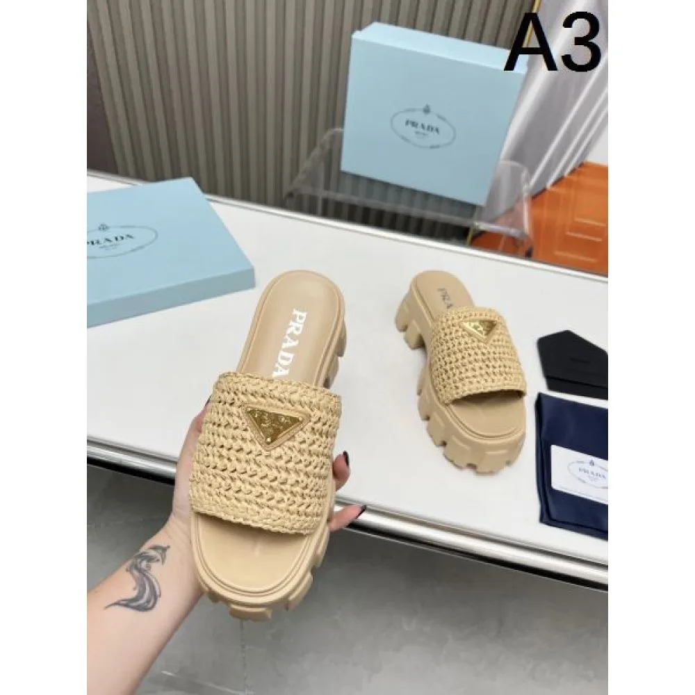 2026 カジュアルスタイルを軽快に PRADA プラダ レディーススリッパ 商品画像 3