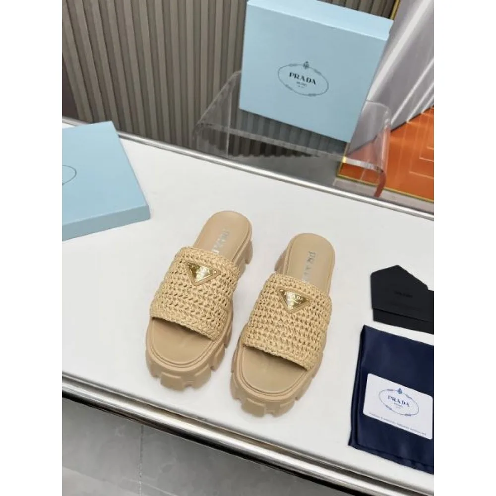 2026 カジュアルスタイルを軽快に PRADA プラダ レディーススリッパ 商品画像 4