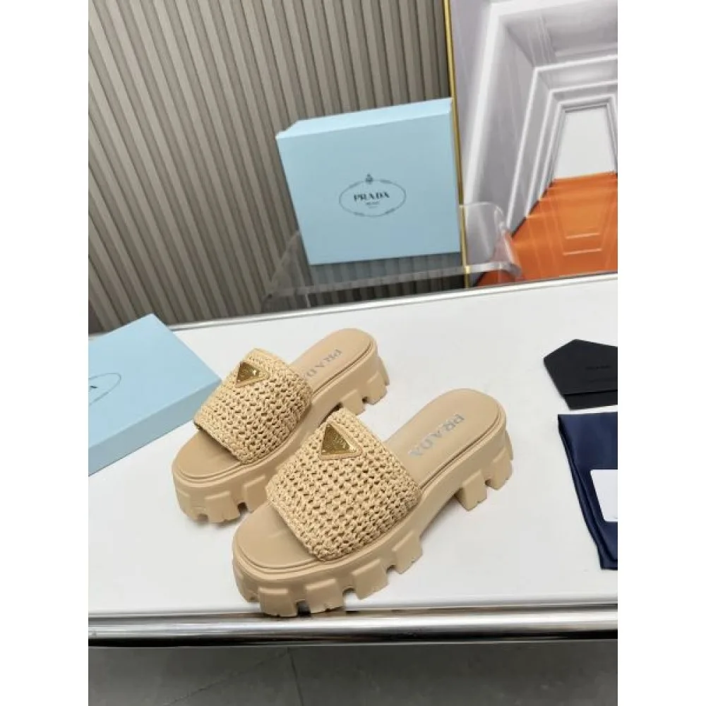 2026 カジュアルスタイルを軽快に PRADA プラダ レディーススリッパ 商品画像 5