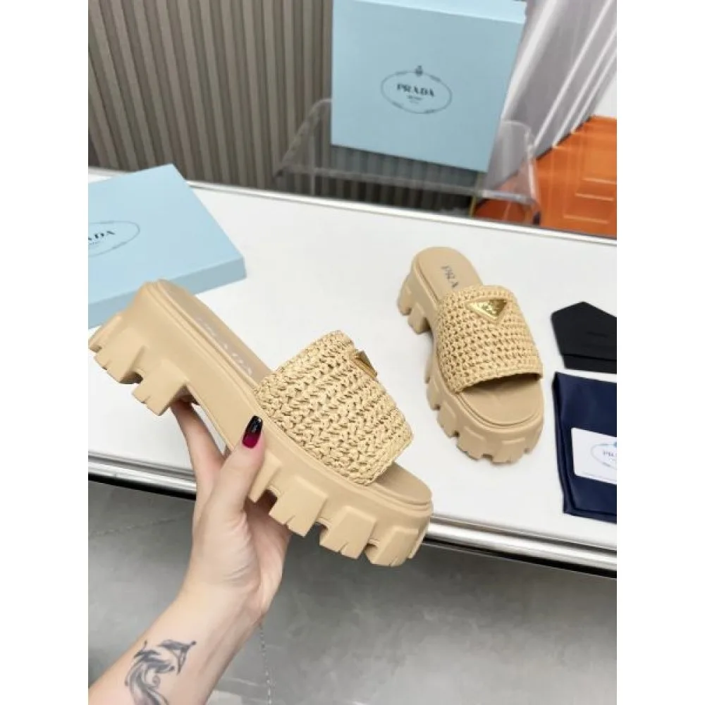 2026 カジュアルスタイルを軽快に PRADA プラダ レディーススリッパ 商品画像 6