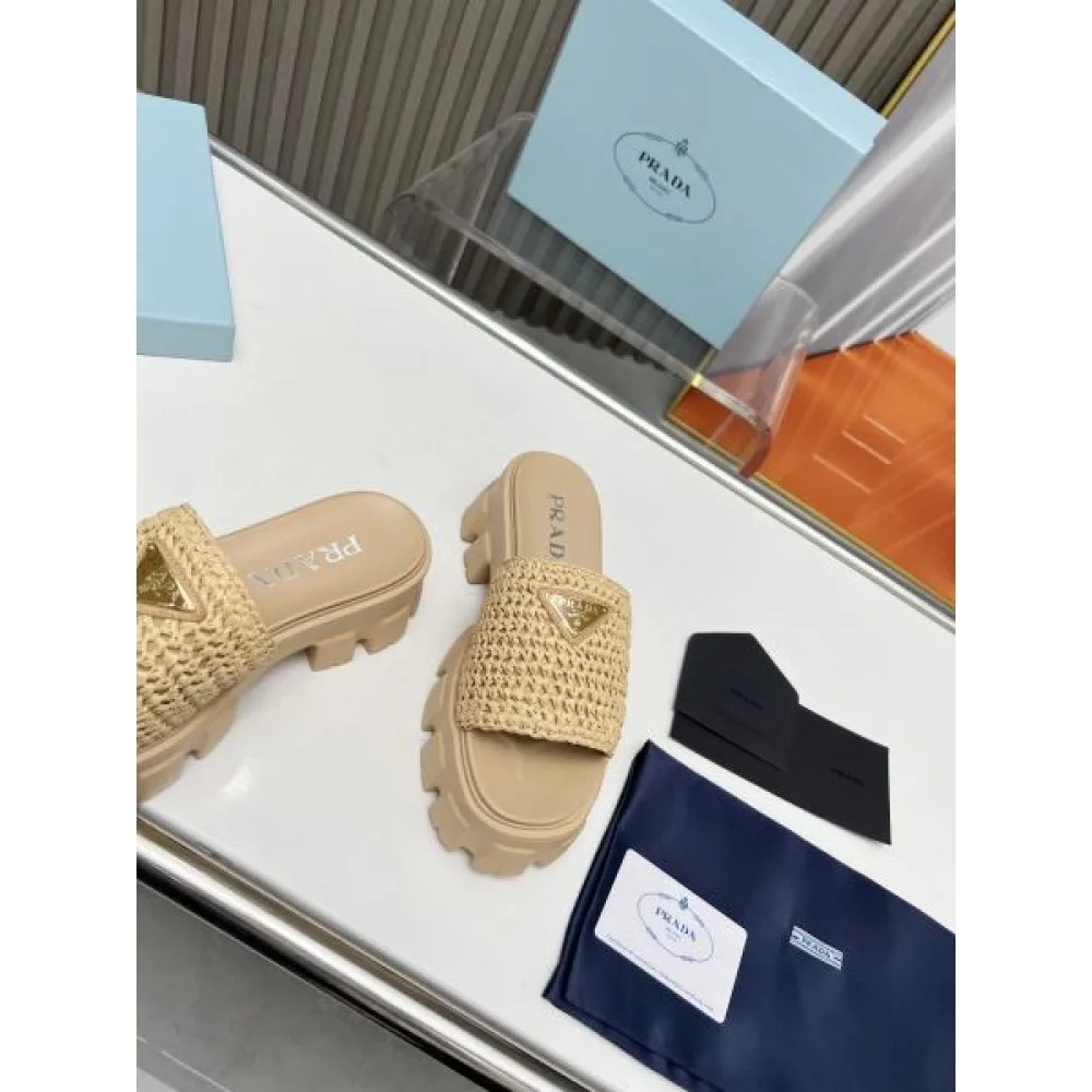 2026 カジュアルスタイルを軽快に PRADA プラダ レディーススリッパ 商品画像 9