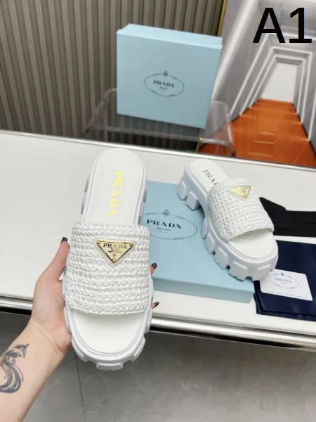2026 カジュアルスタイルを軽快に PRADA プラダ レディーススリッパ 商品画像 10