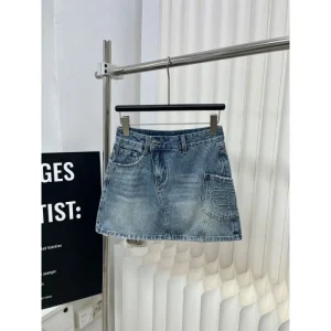 2026 デニムスカート ALEXANDER WANG アレキサンダーワン 大人気お得安い 商品画像 1