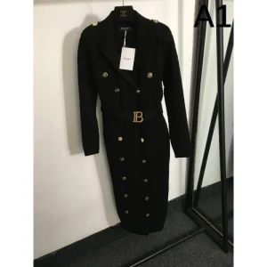 BALMAIN バルマン ワンピース 2024FW 相性が良く断然オススメ 商品画像 1