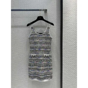 2026 ニットベストスカート CHANEL シャネル 新作限定めっちゃ綺麗色 商品画像 1