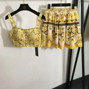 2026 上下セット DOLCE&GABBANA ドルチェ&ガッバーナ 絶大な人気 商品画像 1