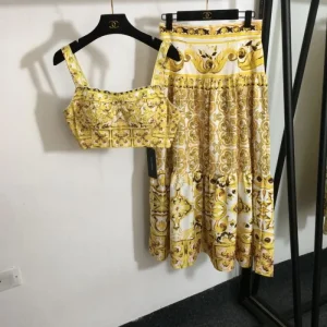 2026 上下セット DOLCE&GABBANA ドルチェ&ガッバーナ 今期大歓迎 商品画像 1