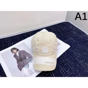 2026 帽子 MIU MIU ミュウミュウ 春夏新作登場 商品画像 1