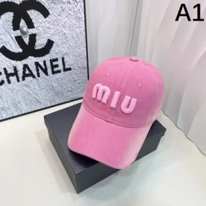 2026 帽子 MIU MIU ミュウミュウ 最旬アイテム 商品画像 1