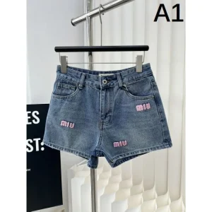 2026 デニムパンツ MIU MIU ミュウミュウ お得人気セール 商品画像 1