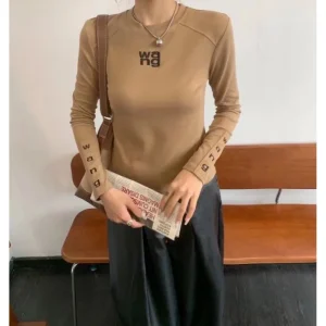 2026 長袖Tシャツ ALEXANDER WANG アレキサンダーワン 今年の大トレンド 商品画像 1