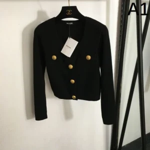 BALMAIN バルマン ニットカーディガン 2024FW 季節の変わり目に活躍する 商品画像 1