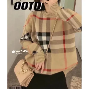 BURBERRY バーバリー プルオーバーニット 2024FW 永遠の定番商品 商品画像 1