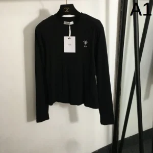 DIOR ディオール 長袖Tシャツ 2024FW 今期新作人気の美ライン 商品画像 1