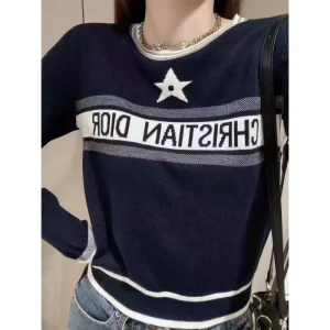DIOR ディオール プルオーバーニット 2024FW 都会的な印象のスタイル 商品画像 1