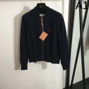 MIU MIU ミュウミュウ ニットカーディガン 2024FW 秋冬シーズン始動 商品画像 1