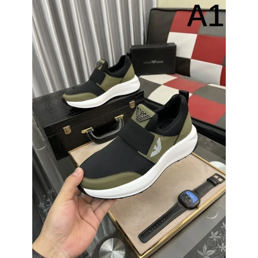 ARMANI アルマーニ セレブや芸能人からも愛用 2026 メンズ用 スニーカー 商品画像 1