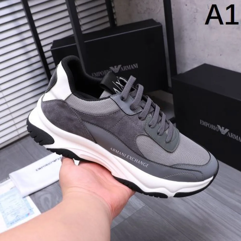 ARMANI アルマーニ 続々とお目見える夏季新作 2026 メンズ用 スニーカー 商品画像 1
