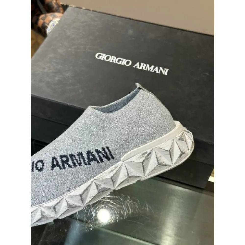 ARMANI アルマーニ 春夏のコレクションで新作 2026 メンズ用 スニーカー 商品画像 7
