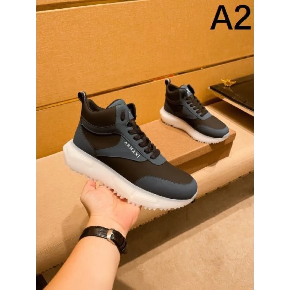 2024FW メンズ用 スニーカー ARMANI アルマーニ 続々とお目見える秋季新作 商品画像 2