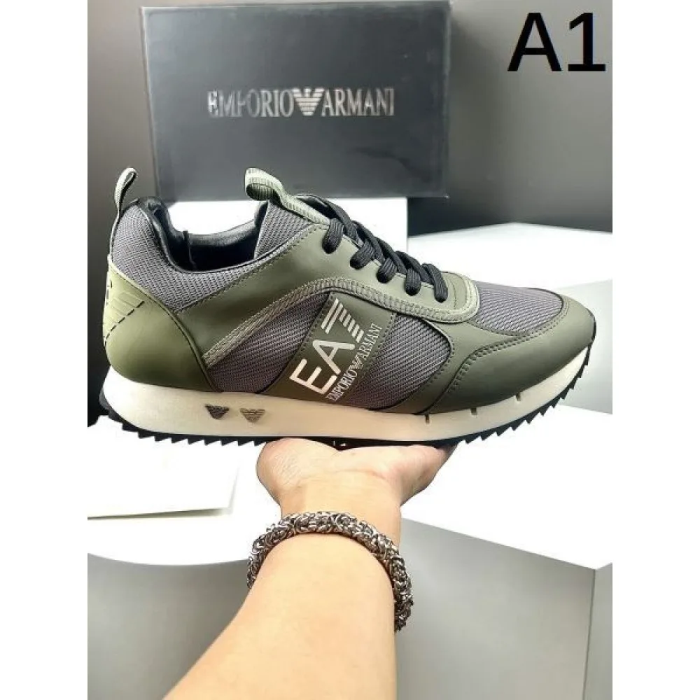 2024FW メンズ用 スニーカー ARMANI アルマーニ 今季爆発的な人気定番商品 商品画像 1