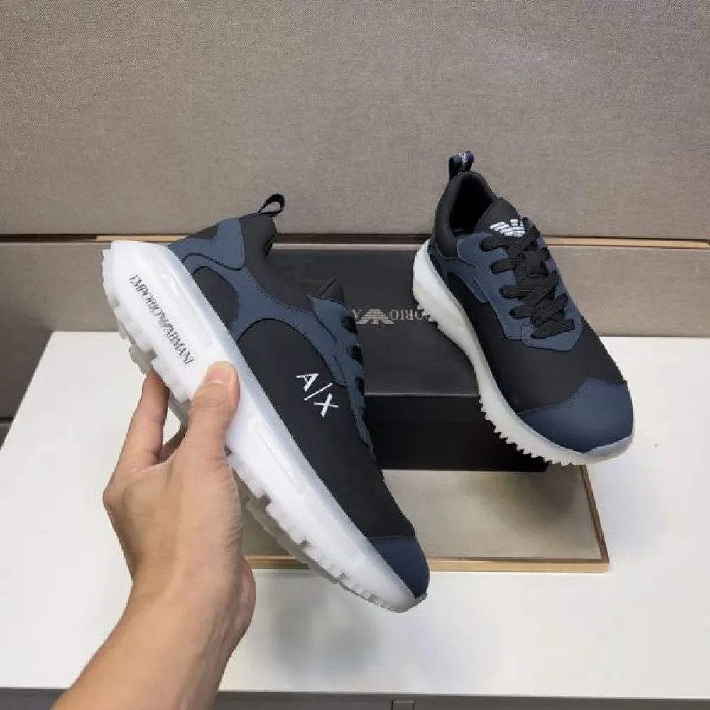 2024FW メンズ用 スニーカー ARMANI アルマーニ クリスマスプレゼントにも 商品画像 7