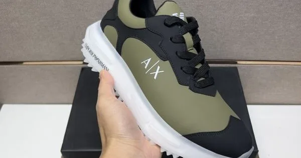 2024FW メンズ用 スニーカー ARMANI アルマーニ クリスマスプレゼントにも 商品画像 11