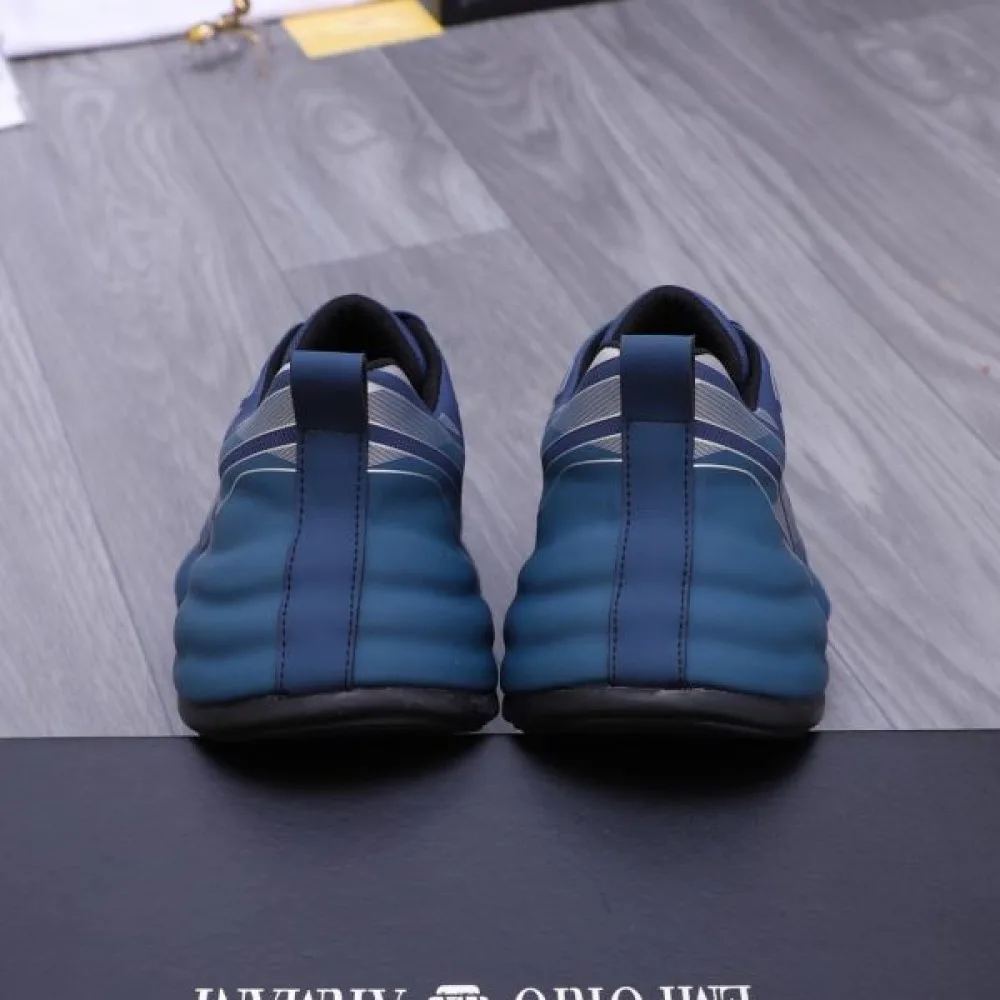 2024FW メンズ用 スニーカー ARMANI アルマーニ 定番人気薄手柔らか 商品画像 8