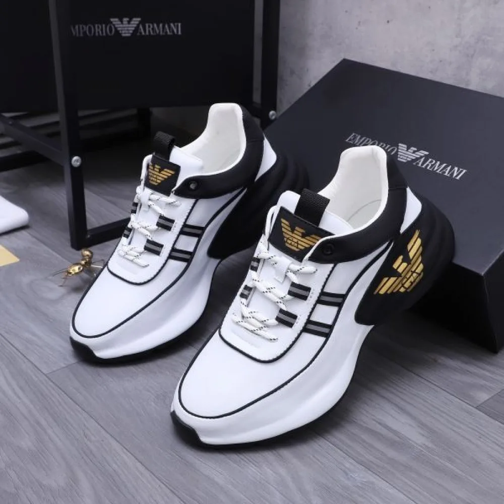 2024FW メンズ用 スニーカー ARMANI アルマーニ ロングシーズン活躍 商品画像 3