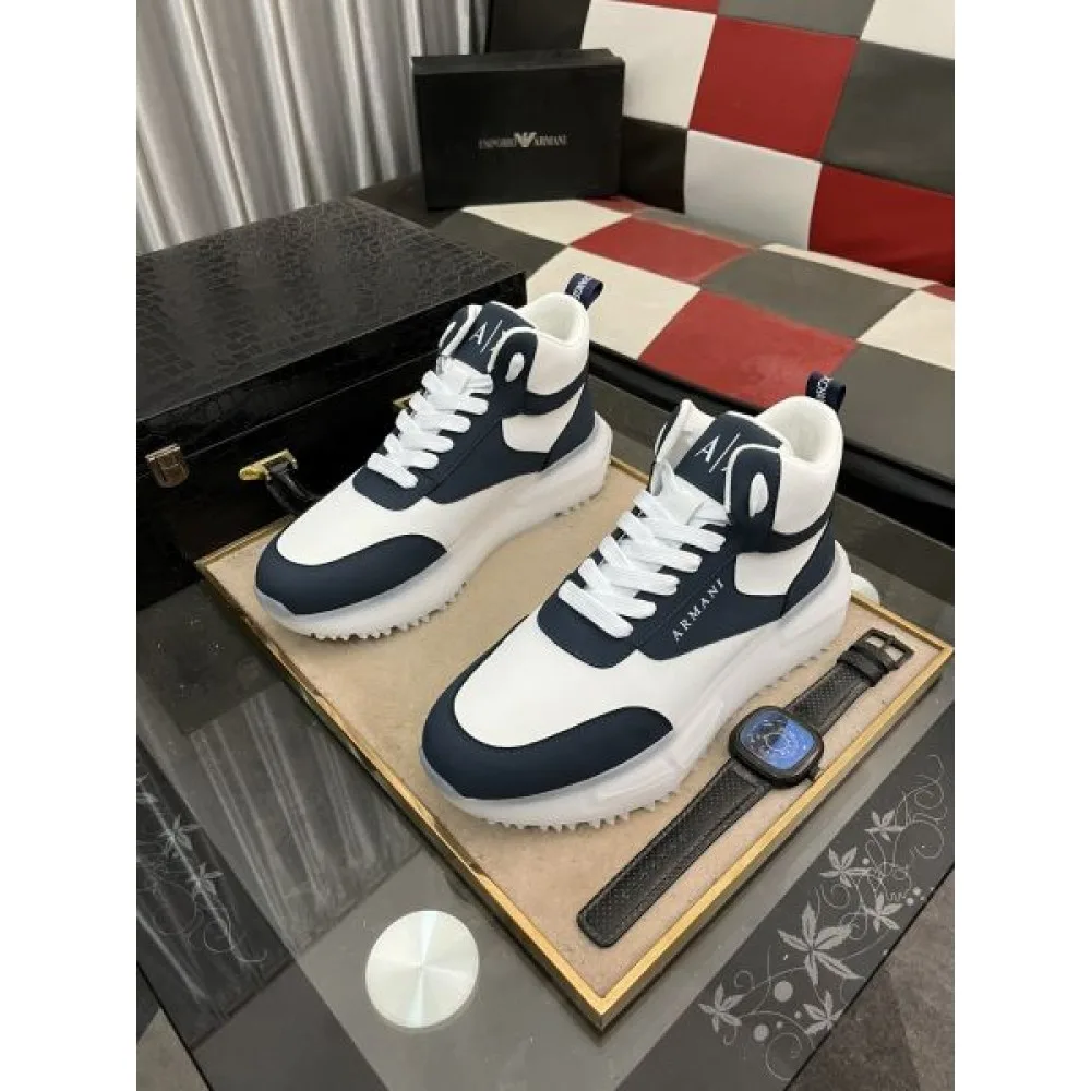 2024FW メンズ用 スニーカー ARMANI アルマーニ カジュアル反転魅力 商品画像 3