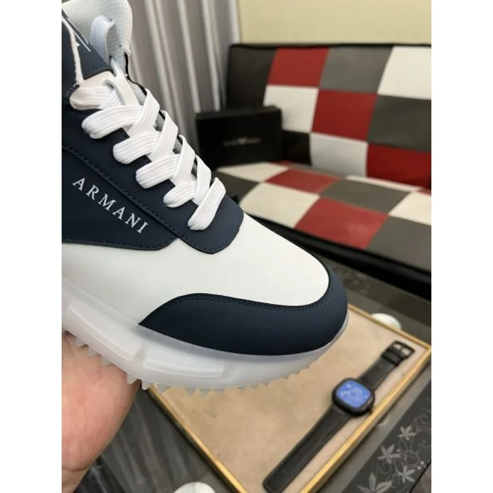2024FW メンズ用 スニーカー ARMANI アルマーニ カジュアル反転魅力 商品画像 6