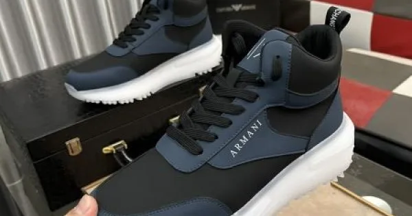 2024FW メンズ用 スニーカー ARMANI アルマーニ カジュアル反転魅力 商品画像 11