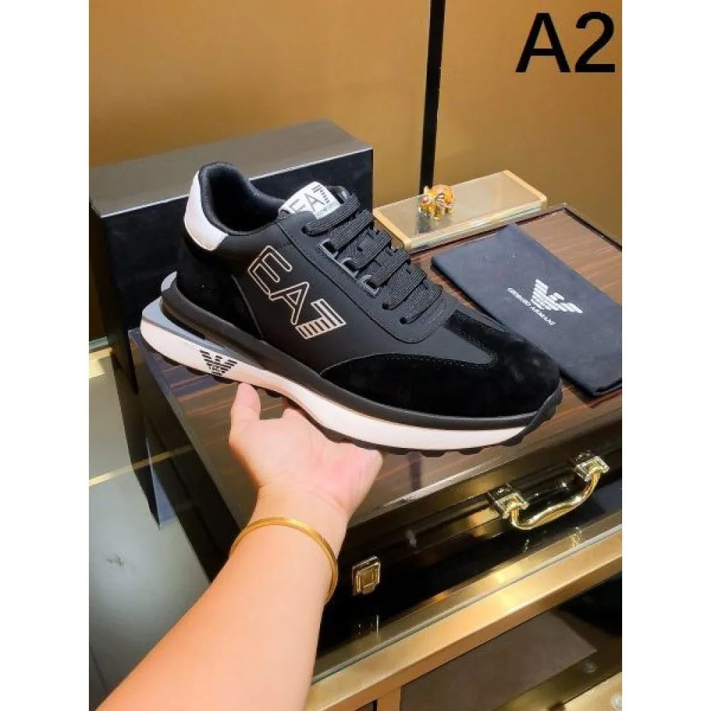 2024FW メンズ用 スニーカー ARMANI アルマーニ 新作限定大人でエレ 商品画像 2