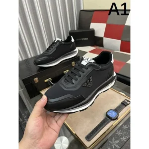 2024FW メンズ用 スニーカー ARMANI アルマーニ 数量限定奇跡の入荷 商品画像 1