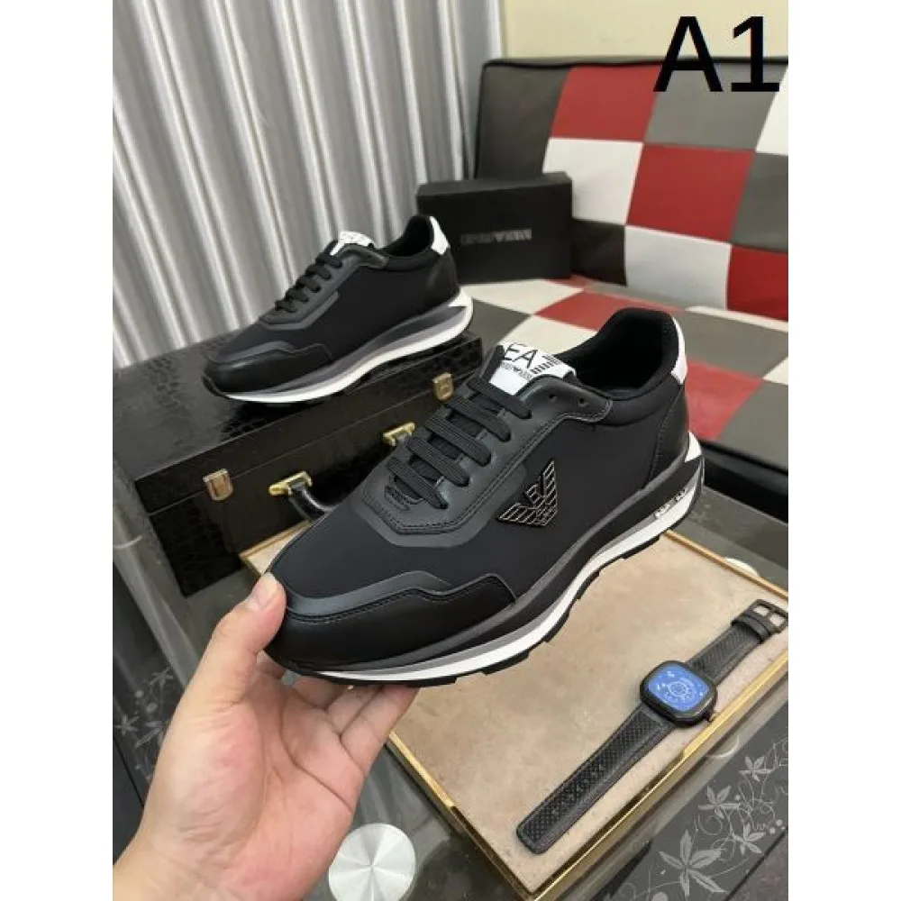 2024FW メンズ用 スニーカー ARMANI アルマーニ 数量限定奇跡の入荷 商品画像 1