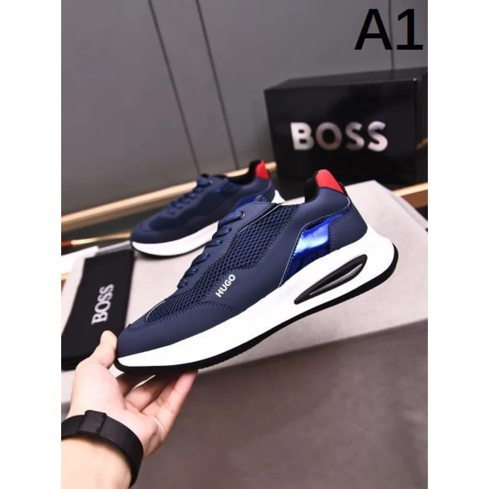HUGO BOSS ヒューゴボス 新作売切れ続出 2026 メンズ用 スニーカー 商品画像 1