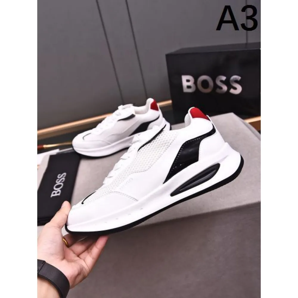 HUGO BOSS ヒューゴボス 新作売切れ続出 2026 メンズ用 スニーカー 商品画像 3