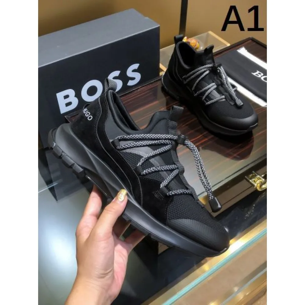 HUGO BOSS ヒューゴボス 話題が沸騰中 2026 メンズ用 スニーカー 商品画像 1