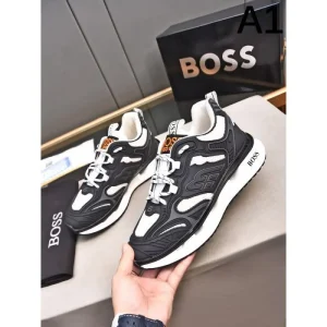 HUGO BOSS ヒューゴボス 着やすい色味 2026 メンズ用 スニーカー 商品画像 1